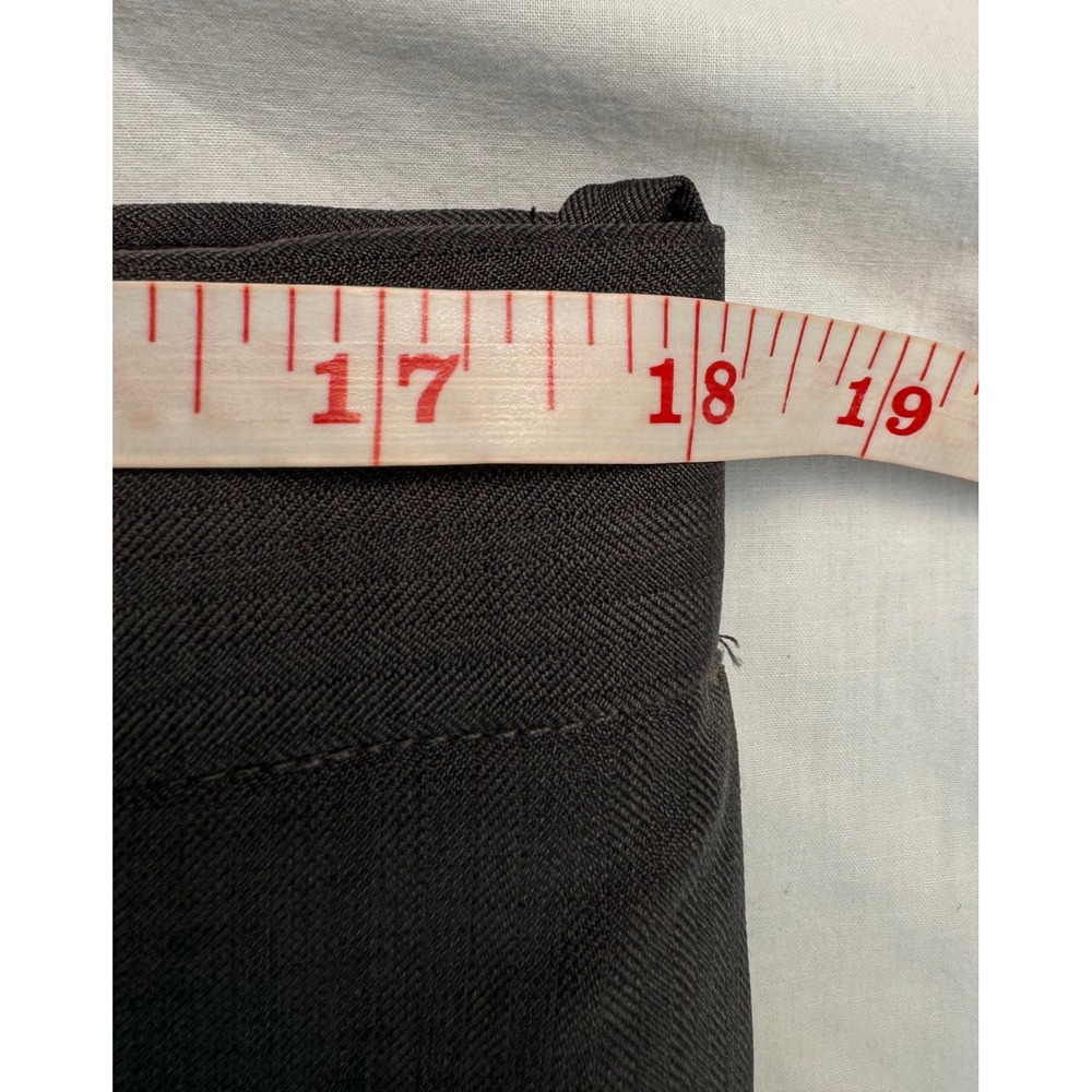 Savane Select Edition Dress Pants 36x30 Grey Wolf Herringbone Straight - Picture 12 of 16